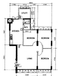 Blk 15 BOON KENG VILLE (Kallang/Whampoa), HDB 4 Rooms #529533551